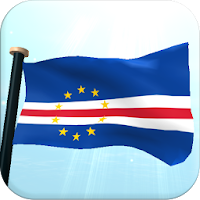 Cape Verde Flag 3D Wallpaper