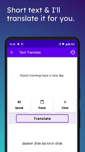 English To Tetum Translator Screenshot 2