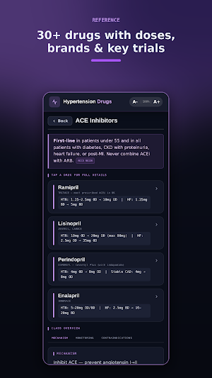 Hypertension Drugs Screenshot 2