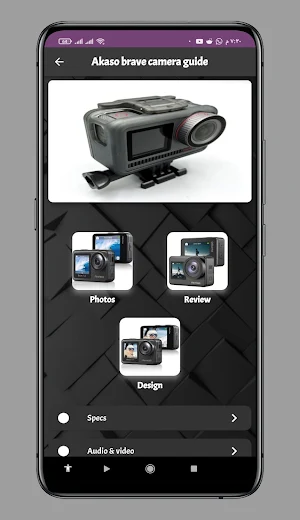 Akaso Brave Camera Guide Screenshot 0