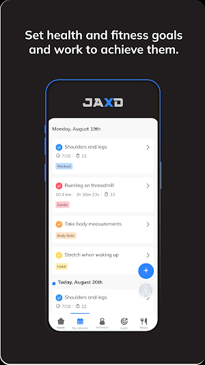 JAXD Training Screenshot 2