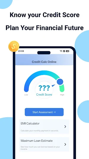 Credit Calc Online Screenshot 0