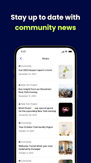 Hivebrite Community Screenshot 2