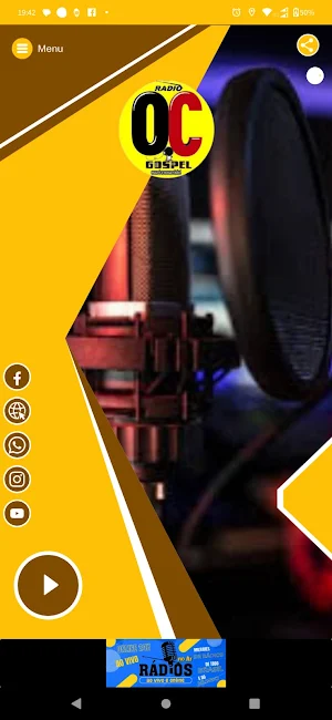Rádio Ocidental Gospel Screenshot 0