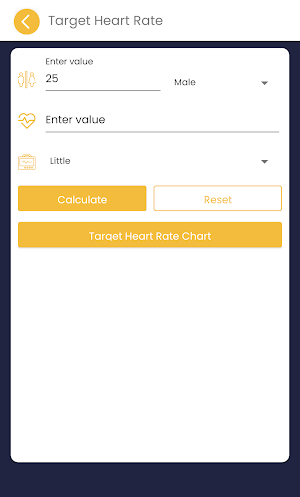 Health Rate Tracker Screenshot 2