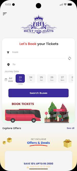 BEST GO HOLIDAYS Screenshot 1