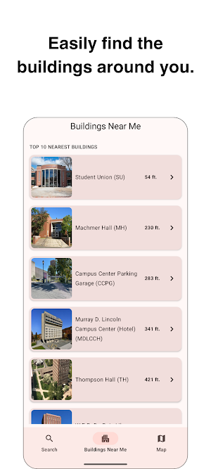 UMass Locator Screenshot 0