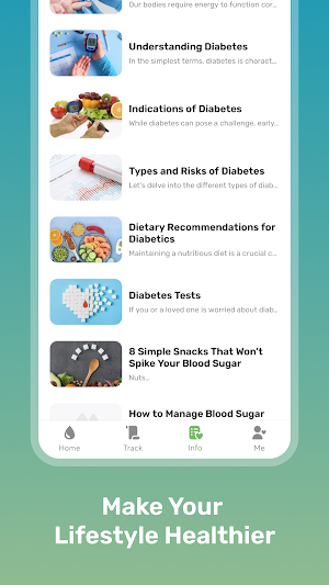 Health Sense: Blood Sugar Hub Screenshot 3