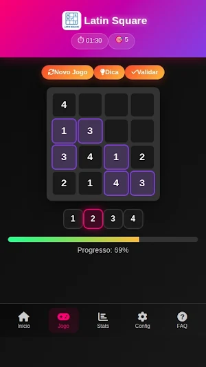 Latin Square Screenshot 0