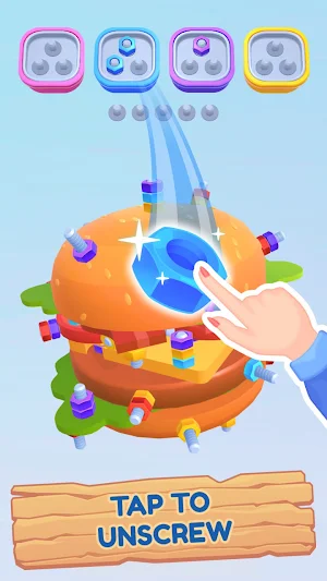 Nut Puzzle 3D Screenshot 0