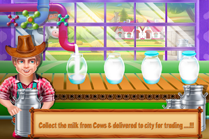 Big Man Dairy Farm Life - Small Town Village Screenshot 2