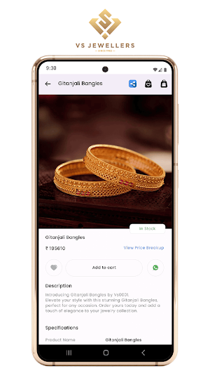 VS Jewellers Screenshot 2