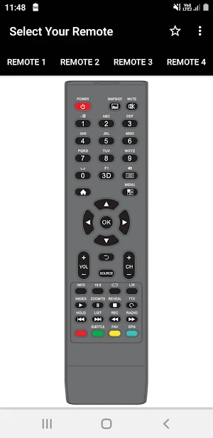 Suniya TV Remote Screenshot 0