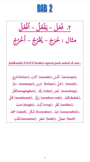 Akrab Shorof Bahasa Arab 1 Screenshot 3
