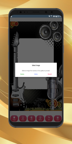منشء إطارات الصور والكتابة عليها Screenshot 3