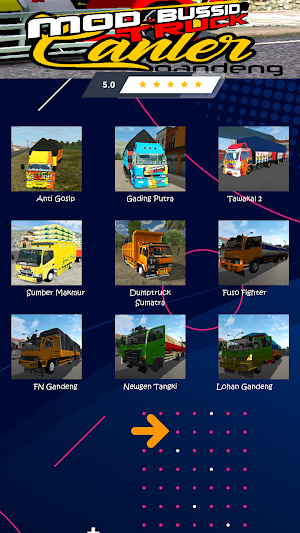 Mod Bussid Truk Canter Gandeng Screenshot 1