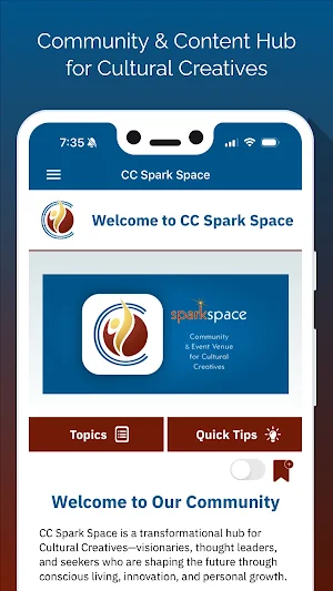 CC Spark Space Screenshot 1