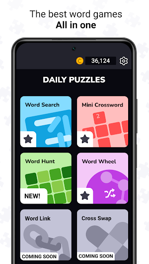 Words & Puzzles Screenshot 1