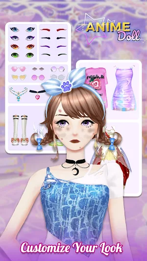 Anime Dress Up: Fashion Battle Screenshot 1