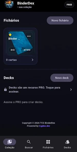 TCG BinderDex Screenshot 0
