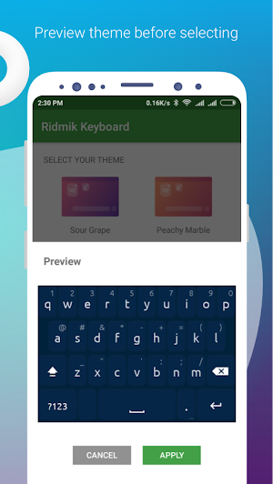 Ridmik Classic Keyboard Screenshot 2