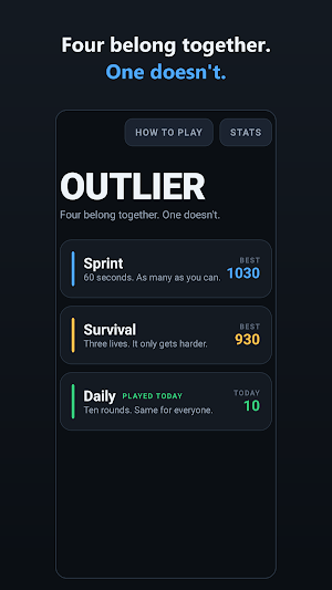 Outlier: Odd One Out Screenshot 0