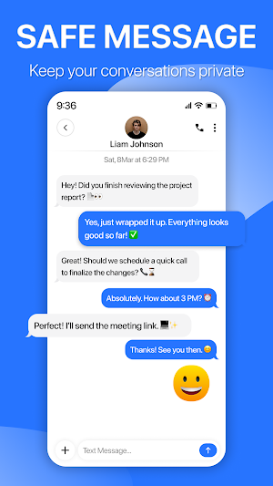 Messages: SMS Home Screenshot 3