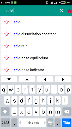 Chemistry Dictionary Offline Screenshot 2