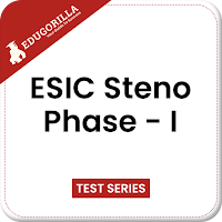 ESIC Steno Phase - I Prep App