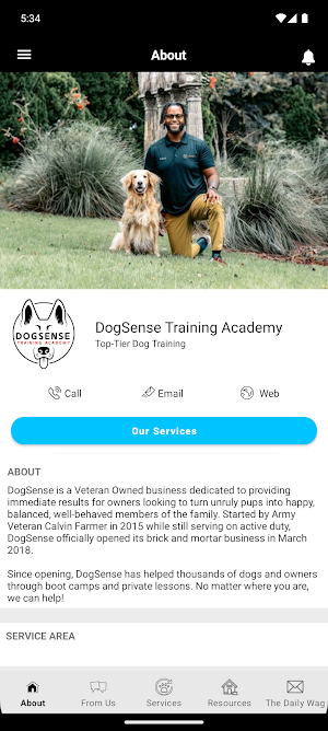 DogSense Training Academy Screenshot 1