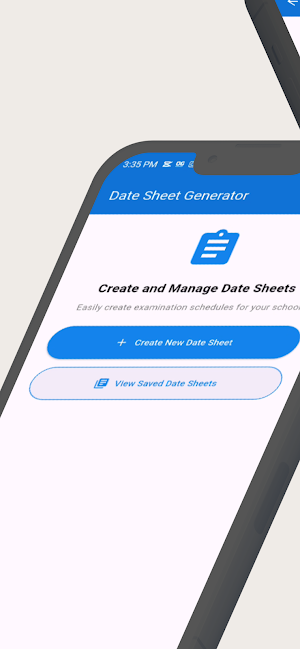 School DateSheet Generator Screenshot 0