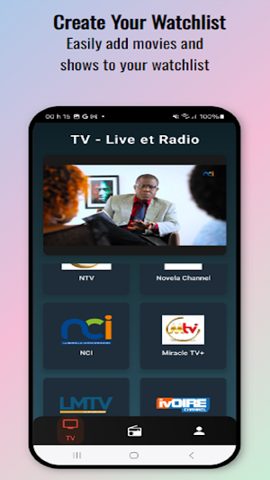 Cote d'ivoire TV Live Screenshot 3