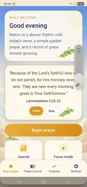 Eternal Light Christian Prayer Screenshot 1