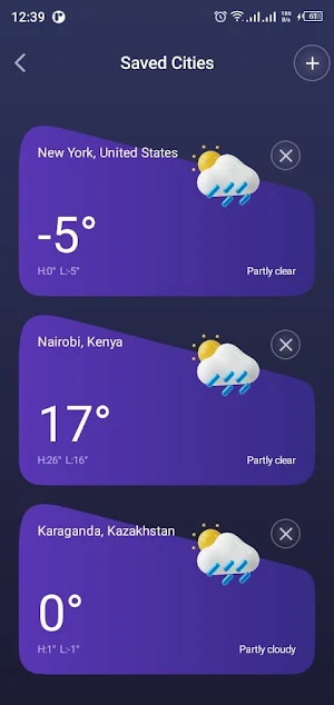 AmoTech Weather Screenshot 3