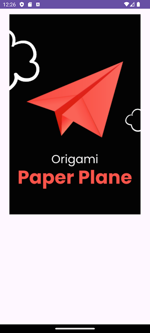 Origami Paper Airplane Screenshot 0