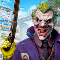 Freaky Clown Gangster Bank Robbery Heist