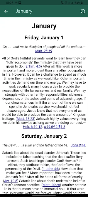Examining the Scriptures Daily—2021 Free Online Screenshot 2