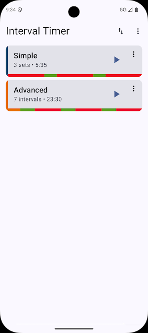 Interval Timer Screenshot 0