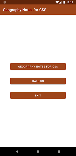 Geography Notes For CSS Screenshot 1