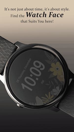 Flower In Deep Watch Face Screenshot 2