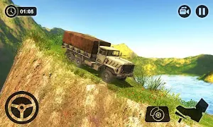 US Military Truck Drive: Army Vehicle Driving 2018 Screenshot 2