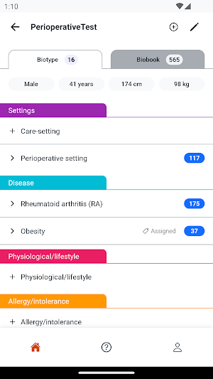 Biotandem Screenshot 1