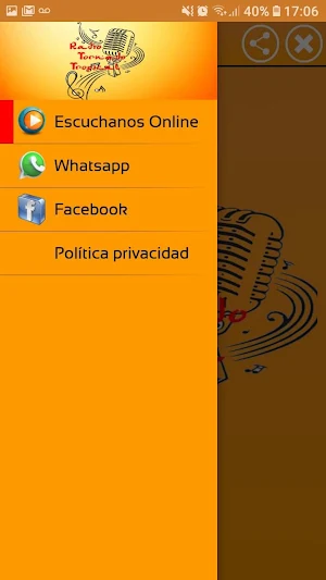 Radio Tornado Tropical Screenshot 1