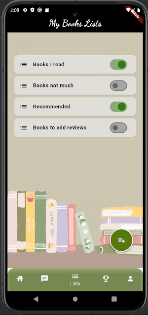 BooksClub Screenshot 1