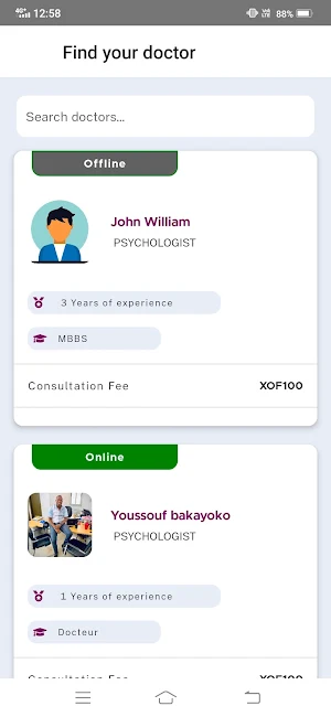 Clinik MOBILE Screenshot 1