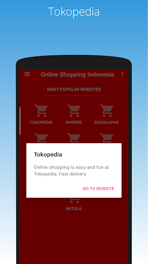 Online Shopping Indonesia Screenshot 1