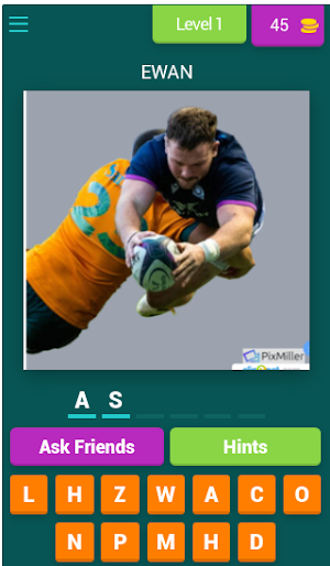 SCOTLAND RUGBY TEAM QUIZ Screenshot 0