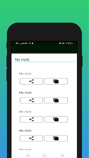 Italiag Styles Screenshot 1