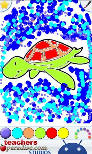 Reptiles Coloring Book & Game Screenshot 2