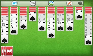 Spider Solitaire Screenshot 2